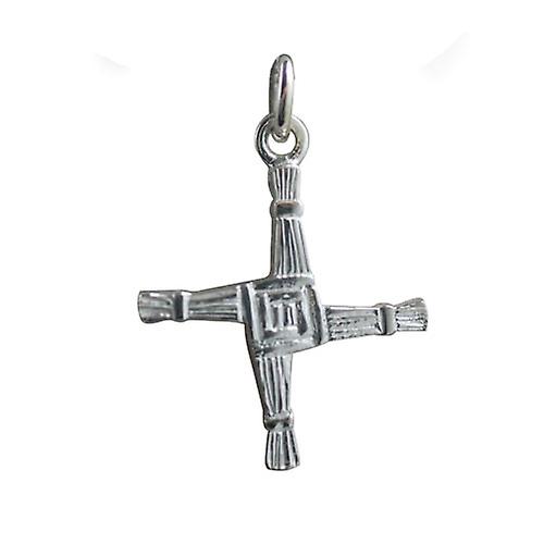 Silver 22x22mm St Brigid's Cross