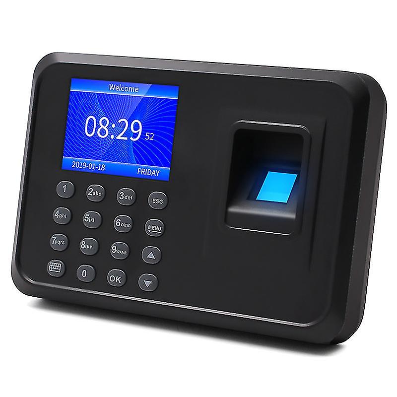 Fingerprint Attendance Machine Time Clock, Small Business And Office Attendance Machine Employee Fingerprint Attendance Punch Card Password