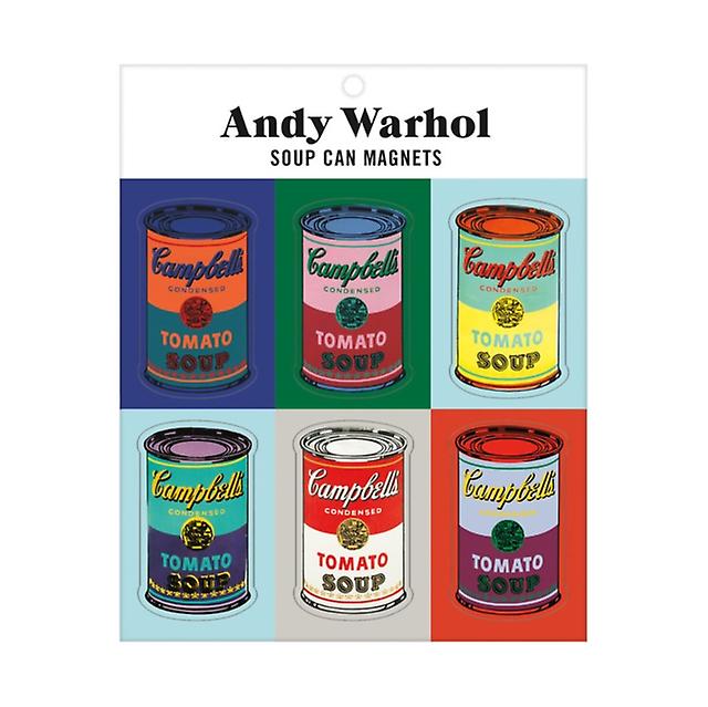 Andy Warhol Soup Can Magnets Paperback Book