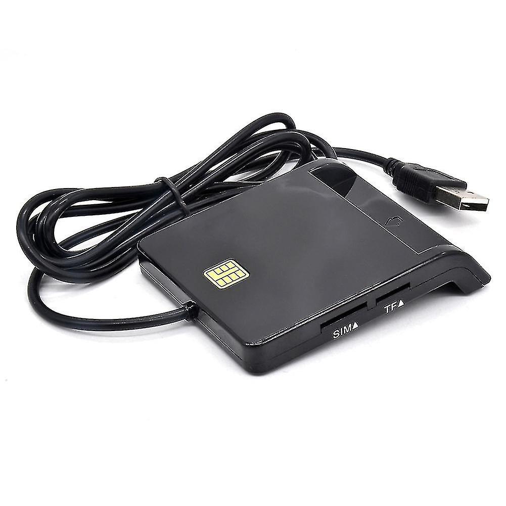 USB Smart Card Reader memorie ID Bank Emv Electronics Dnie Dni Sim Conector Adaptor potrivit pentru Co