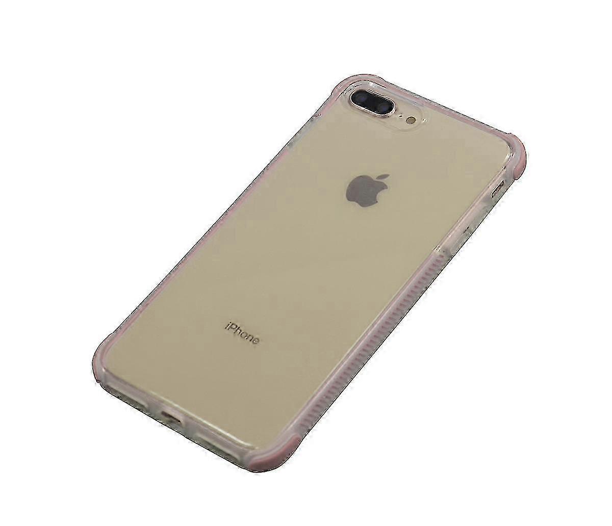 TPU Case for iPhone with Colored Edges iPhone 6Plus +2Screen Protector
