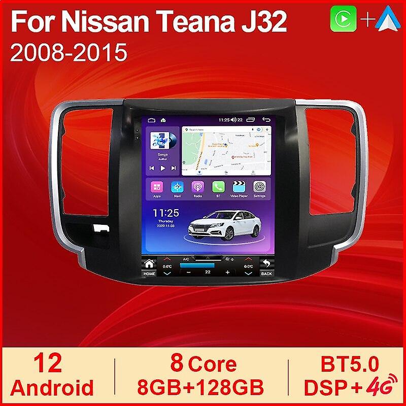 Android Car Radio Multimedia Player For Nissan Teana J32 2008 - 2014 For 9.7'' Tesla Carplay WIFI BT
