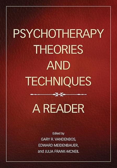 Psychotherapy Theories And Techniques by Julia FrankMcNeil Paperback Book
