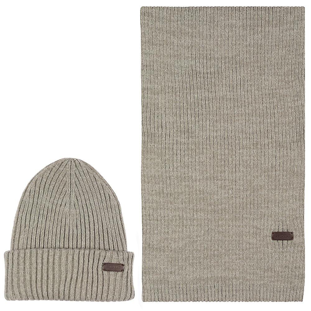 Barbour Crimdon Hat & Scarf Set