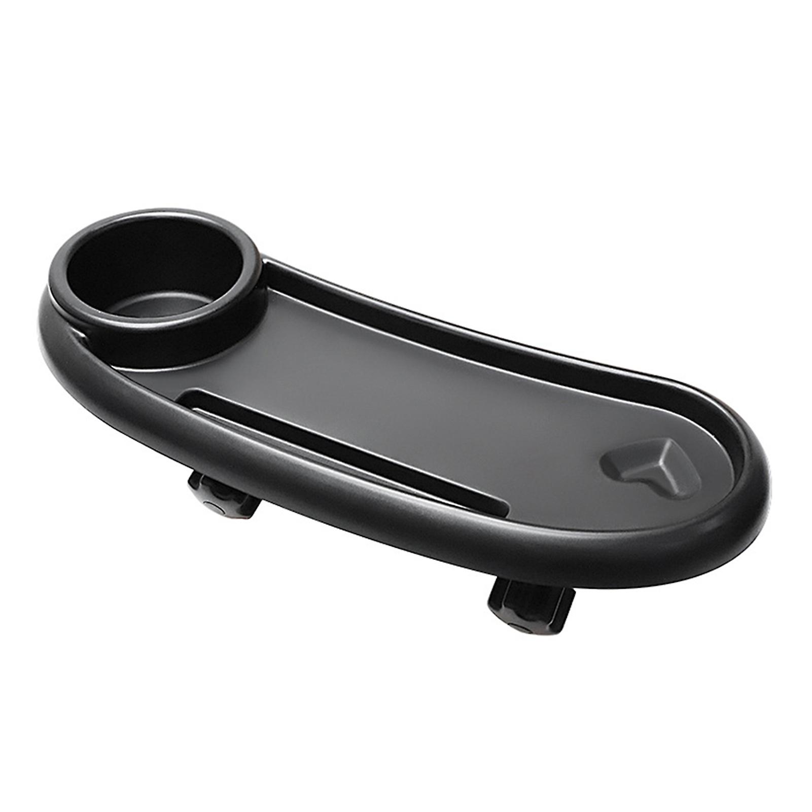 Universal Strollers Dinner Plate with Drink Holder Easy Installation Pushchair Food Tray for Most Pram Types