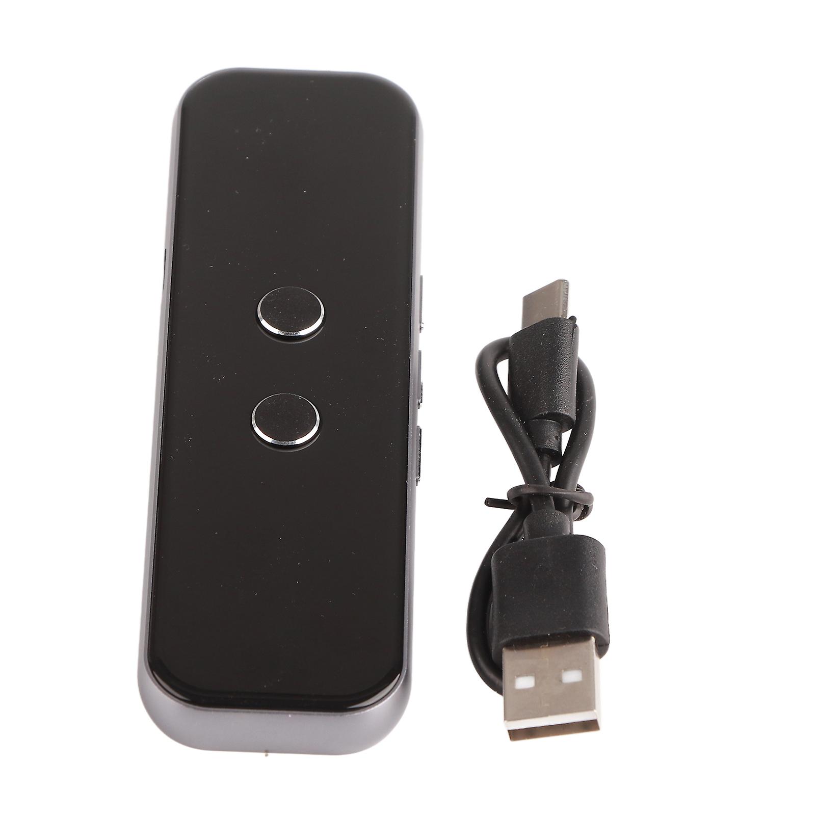 2-Way Smart Translator with Bluetooth: Instant Voice & Photo Translation for 137 Languages