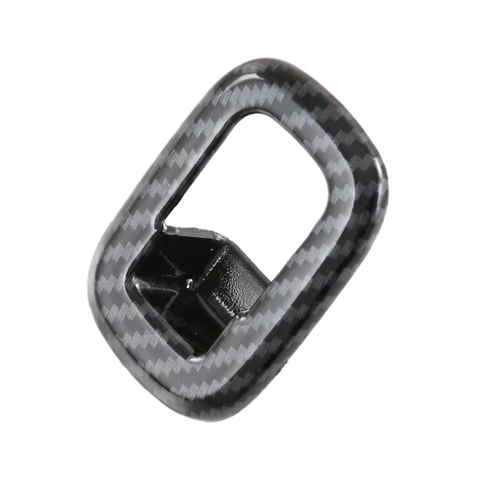 For C-Class W206 C260 2022 Car Interior Sticker Rear Trunk Switch Decorative Cover Carbon Fiber