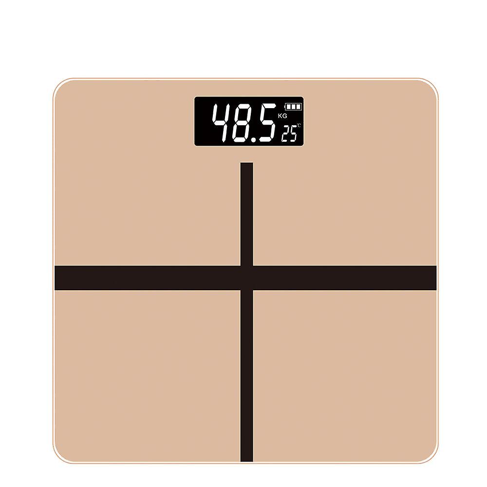 Body Weight Scale Bathroom Round Corner Platform Digital Electronic Smart Home Health Glass