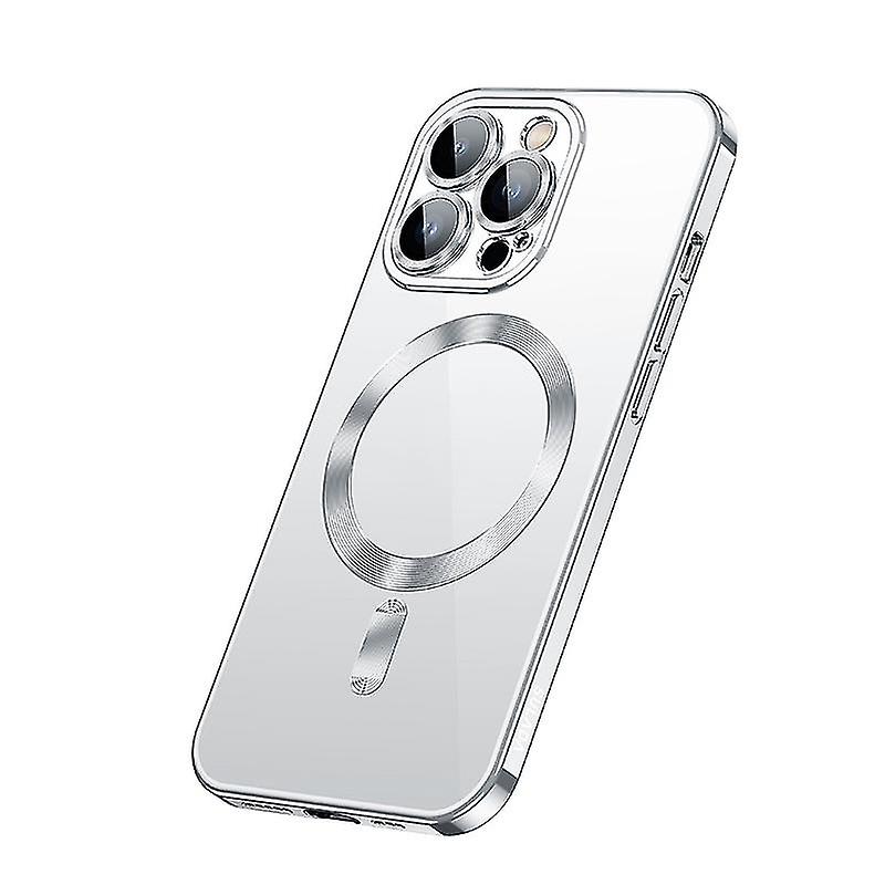 Sulada Tpu Soft Case For Iphone 13 Pro Max Silver