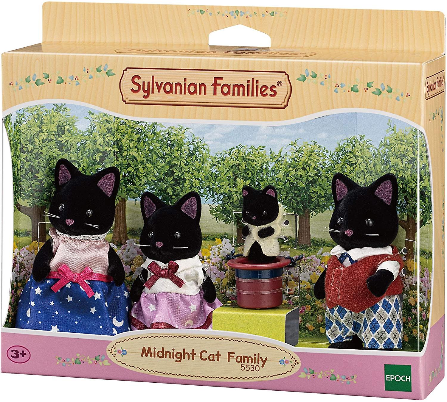 Sylvanian Rodiny Midnight Mačka Rodina