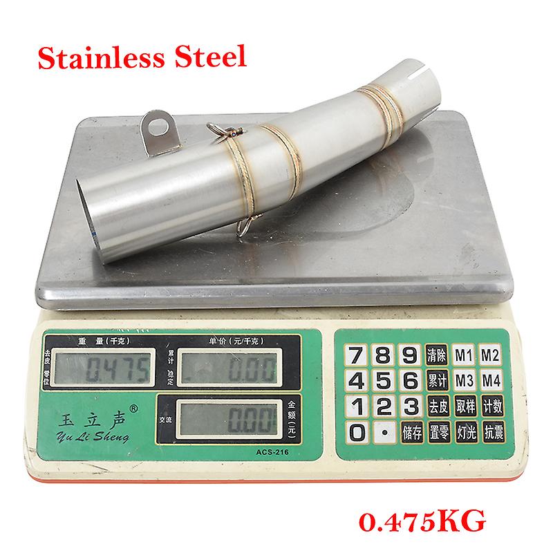 Slip On für Yamaha YZF R6 2006-2023 Motorrad Auspuff Escape System modifizieren Mid Link Rohr Kohle faser Schall dämpfer 60mm DB Killer