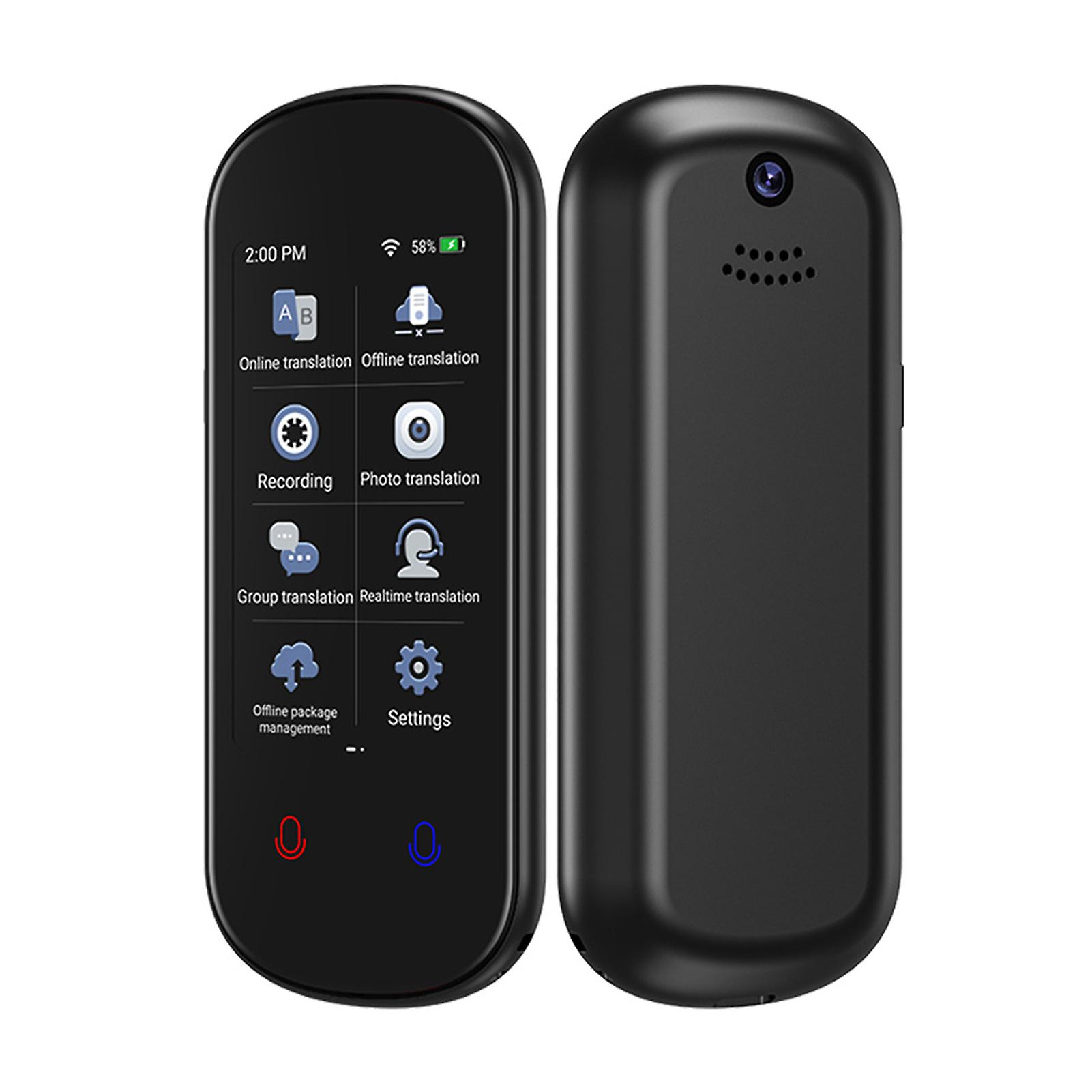 Mini Handheld Wireless Voice Translator Durable Two-way Real-Time Translator for Business