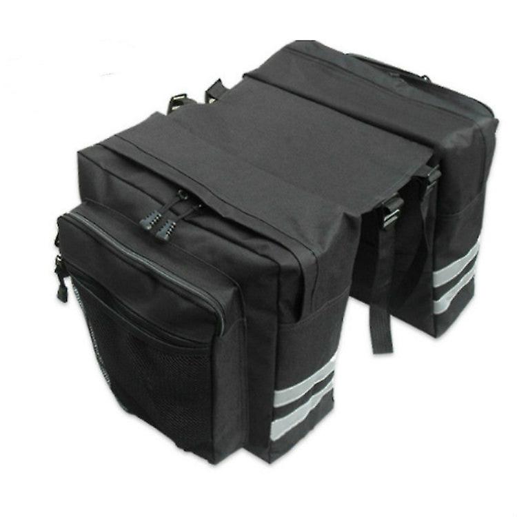 Bicycle Mountain Bike Bag Rear Rack Bag Double Pack Saddle Bag