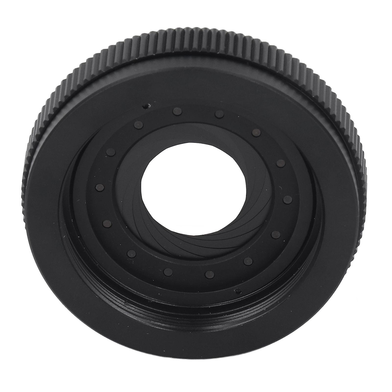Iris Diaphragm 1.5mm‑25mm ID 55mm OD M42 to M42 Aperture for Optical System Camera Microscope 
