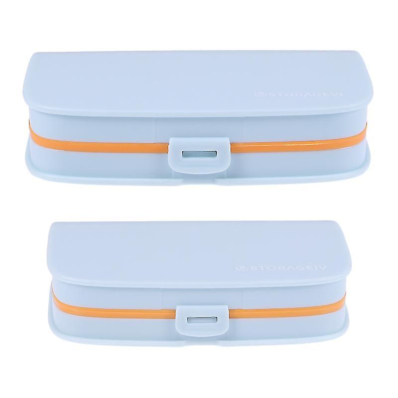 2pcs Pill Storage Case
