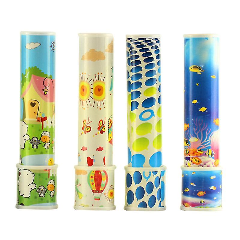 Caleidoscópio de desenho animado 4pcs