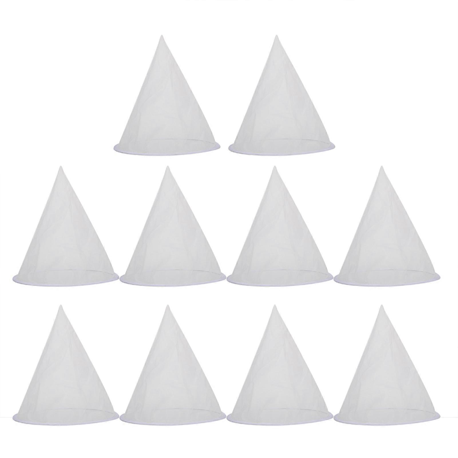 10pcs Honey Strainers Beekeeping Honey Bee Filter Mesh Bag Filters Extract Tools