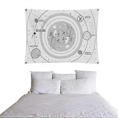 Pisces Zodiac  Wall  Tapestries