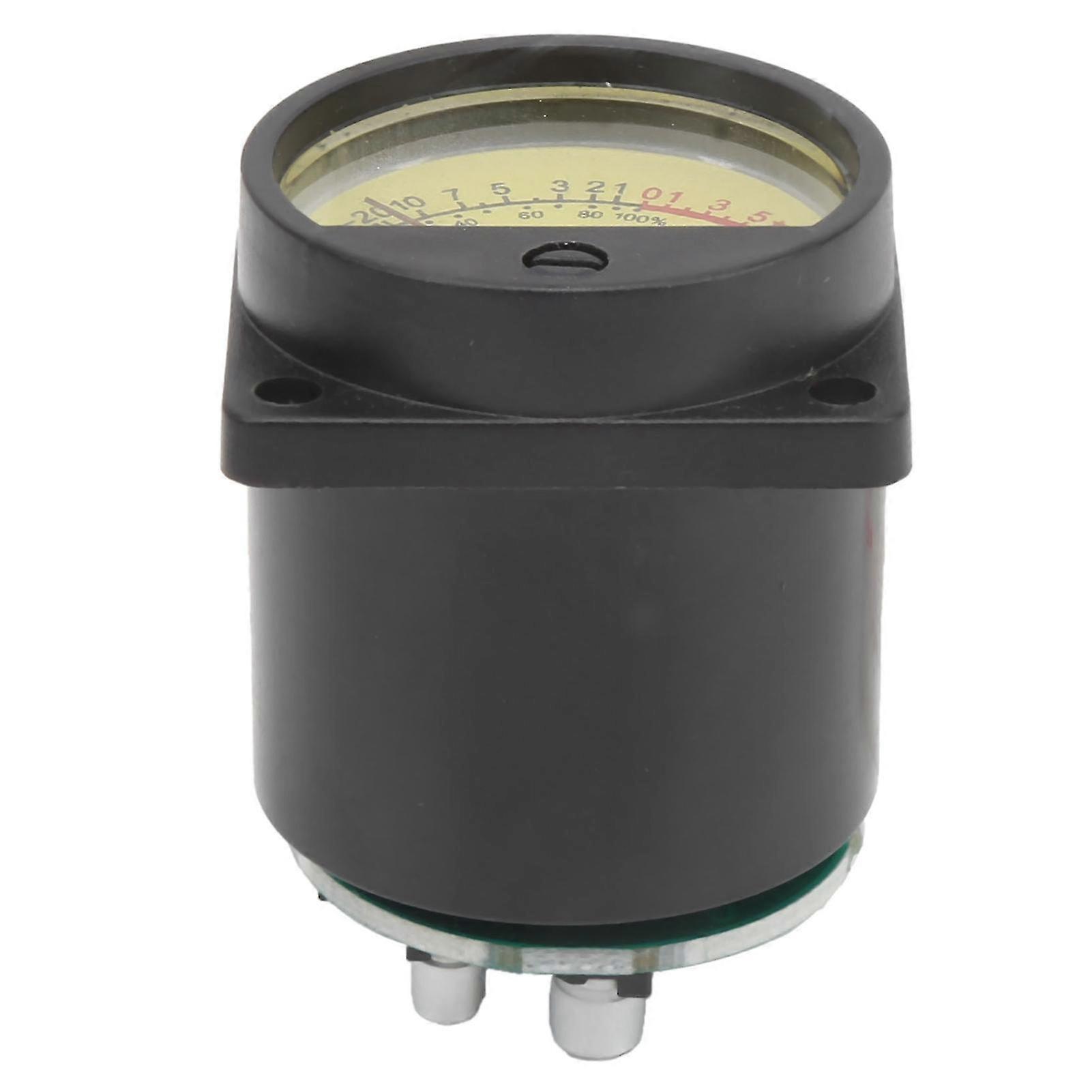 35mm Pointer VU Meter with Yellow Backlight High Accuracy DIY Level Meter Head with Driver Board