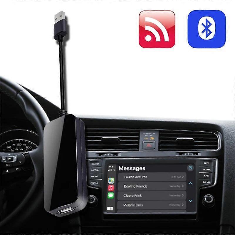 Kabelloses CarPlay-Boxmodul Bluetooth-WiFi-Projektionsbildschirm mit Android-Navigation Automaschine USB drahtlos AF1319 UNKU65665
