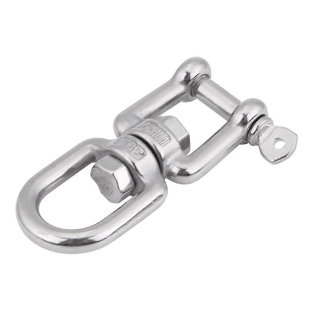 Heavy Duty304 Drejelig ring i rustfrit stål Snap Rolling Shackle Device (6 mm)