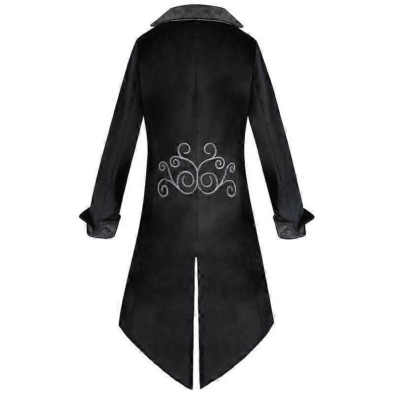 Women's Pirate Steampunk Jacket - Victorian Gothic Renaissance Medieval Costume Coat 1 thumbnail image