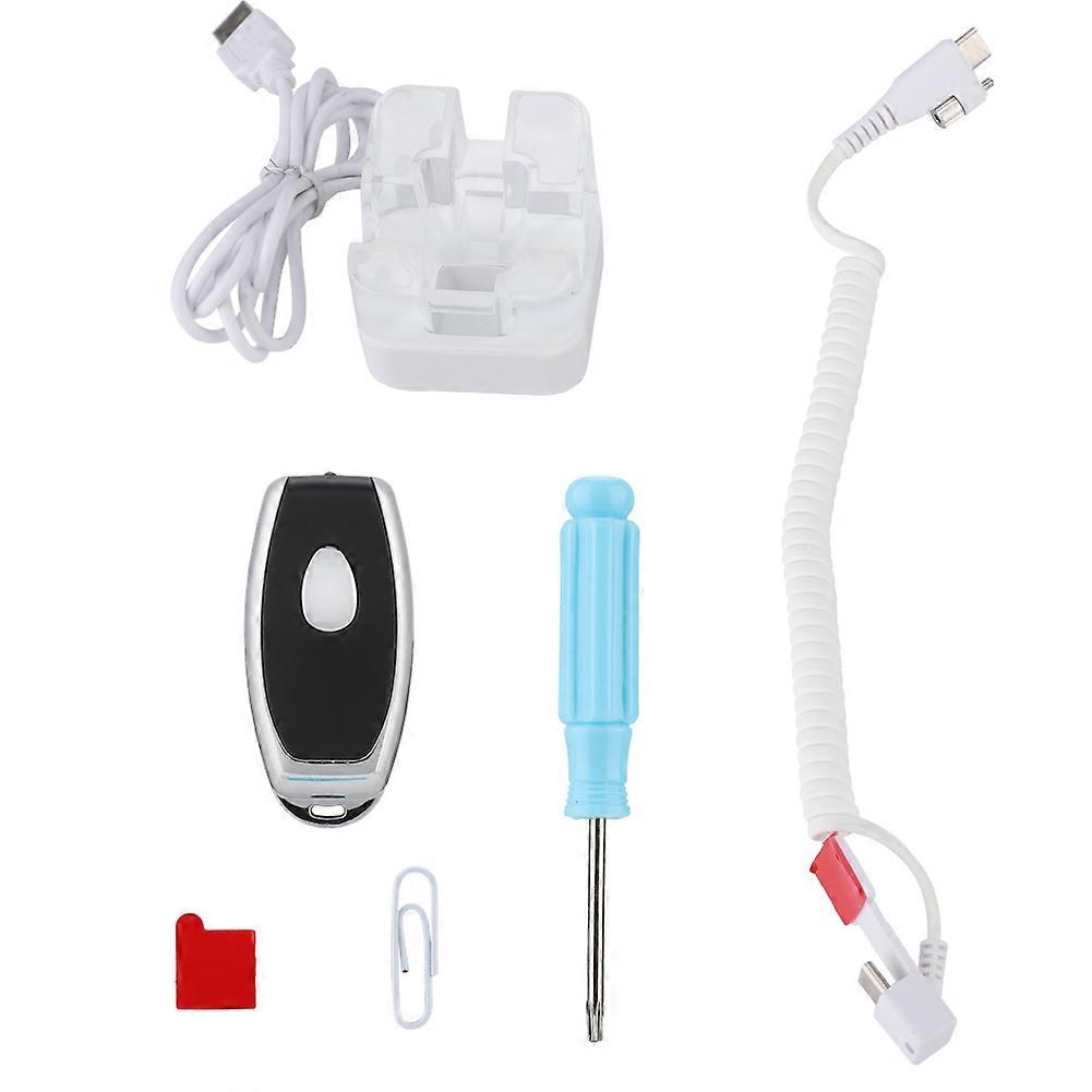 Anti Theft Security Spring Wire Display Stand Alarm Charging Holder for Mobile Phone(TypE C)