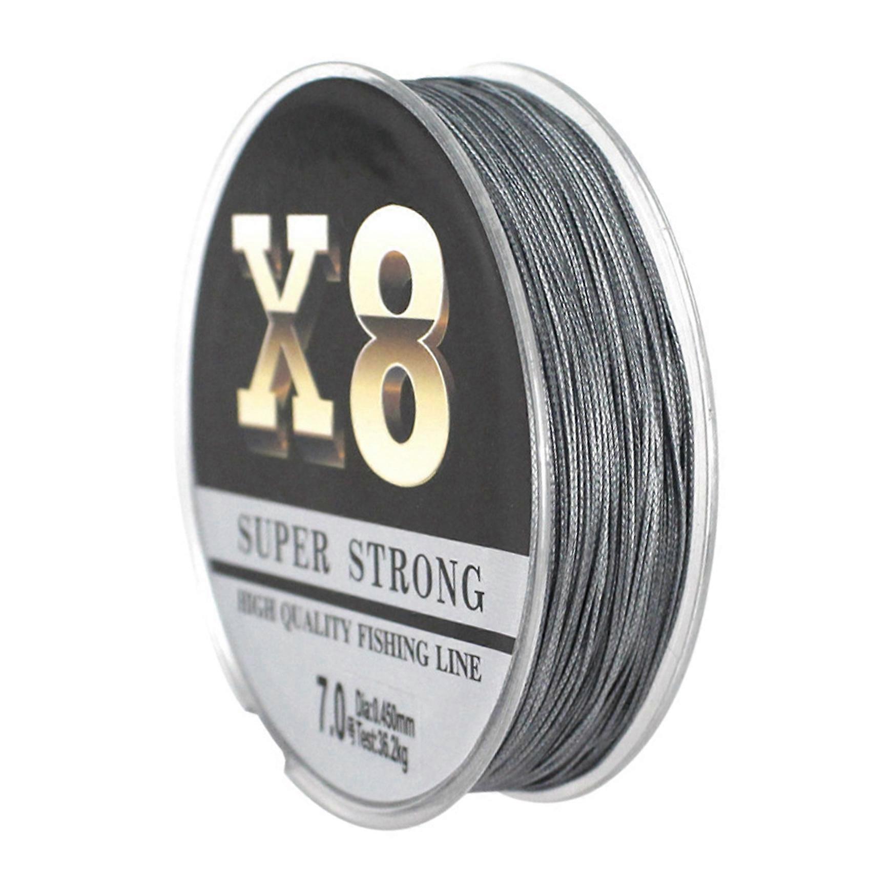 8Strands Braided PE Fishing Line 100M Strong Multifilament Fishing Line for Snake- Fishing Accessories 7.0