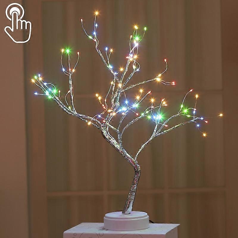 Creative Decoration Touch Control Tree Lamp 108 LEDs Colorful Light