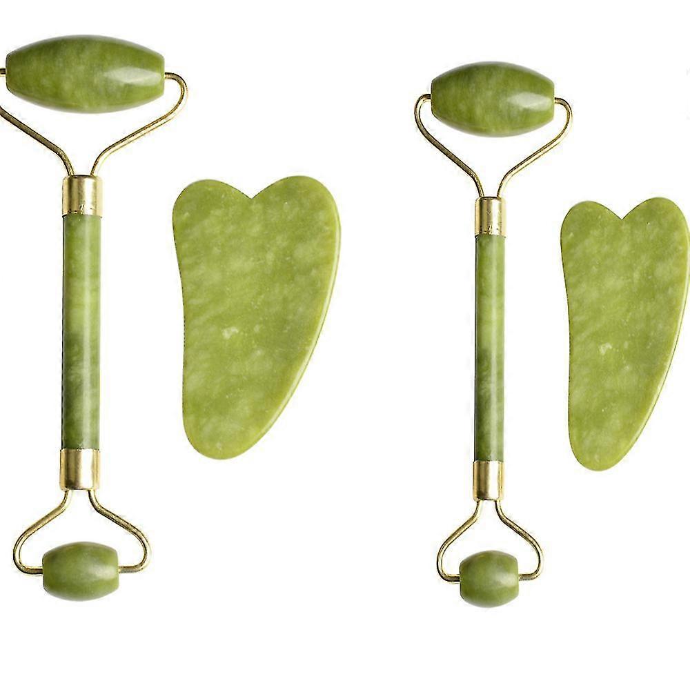 Comfortable Double Head Jade Roller For Face
