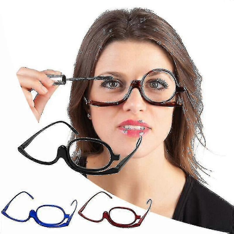 Women Magnifying Glasses Makeup Reading Glass Folding Eye