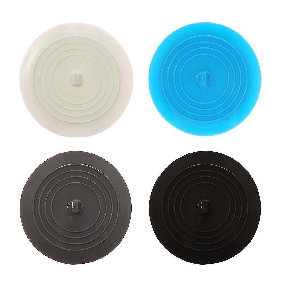 4pcs Recyclable Rubber Bathtub Drain Plug