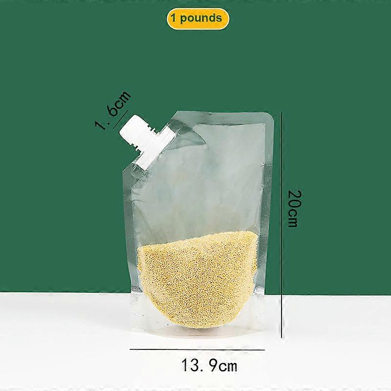 Large Capacity Cereal Storage Bag, Reusable 10 PCS Cereal Containers Storage