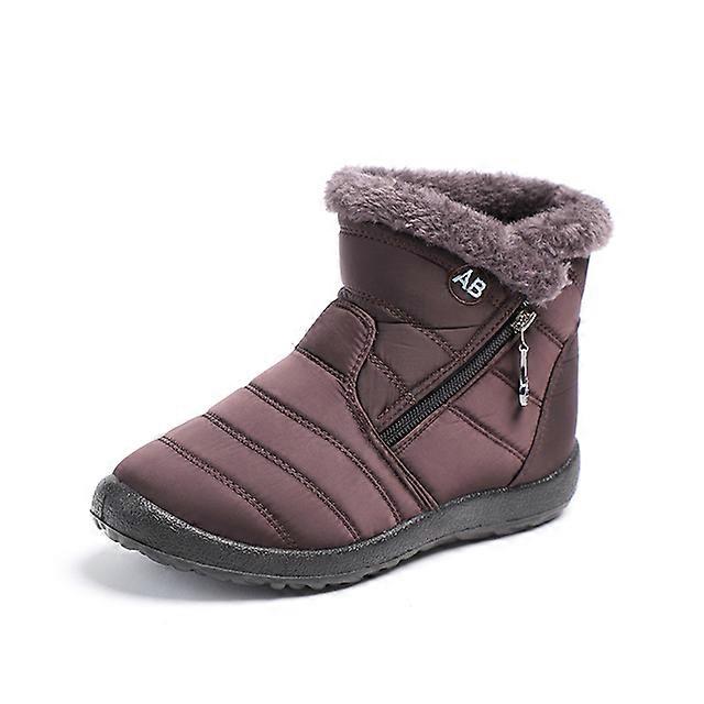 Boty Lehká zimní obuv pro muže Sněhové boty pro ženy Nepromokavá zimní obuv Slip on Unisex kotníkové zimní boty