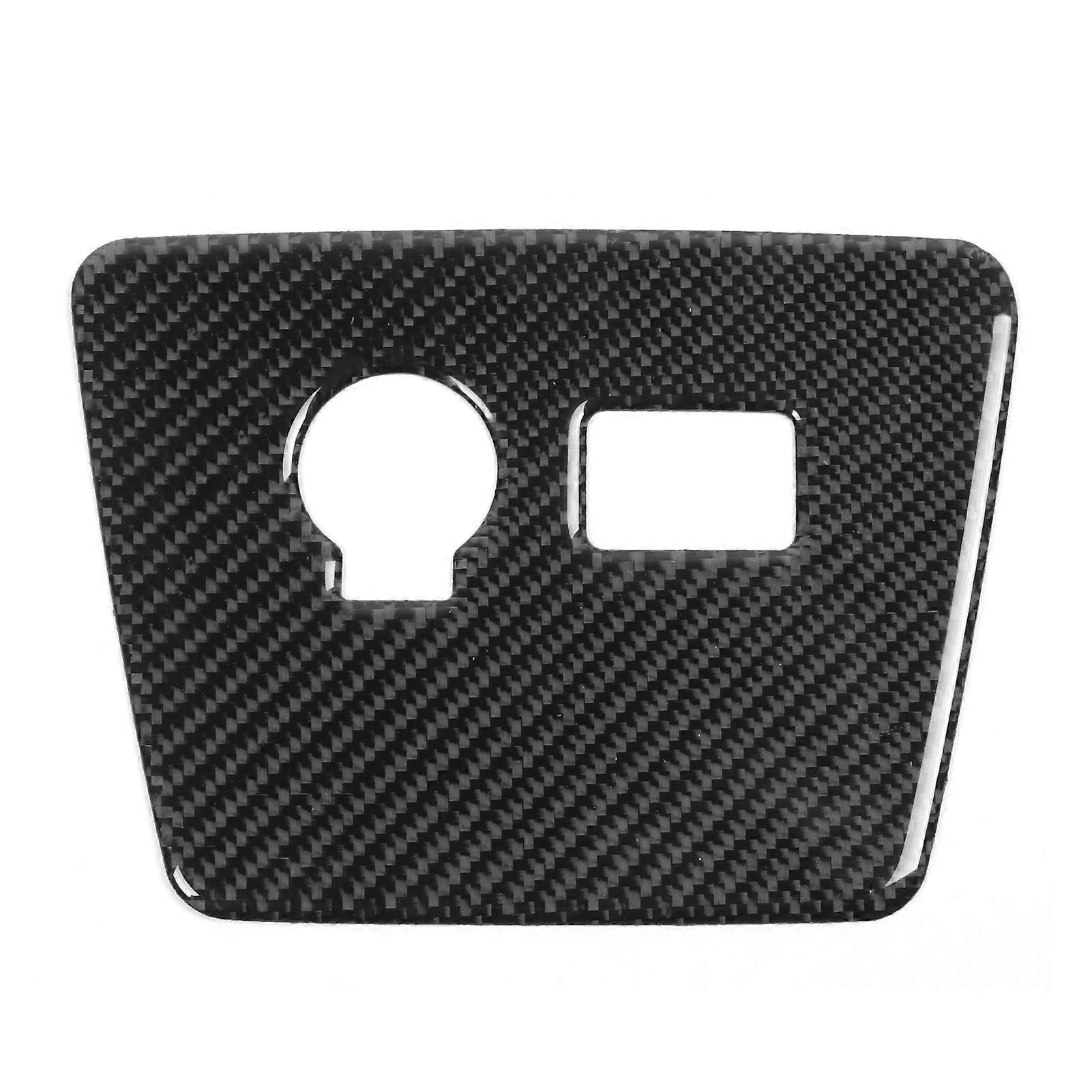 prius cigarette lighter Cigarette Lighter Panel Cover Sticker Carbon Fiber Trim Decor Fit for Prius  2012?2015 RHD