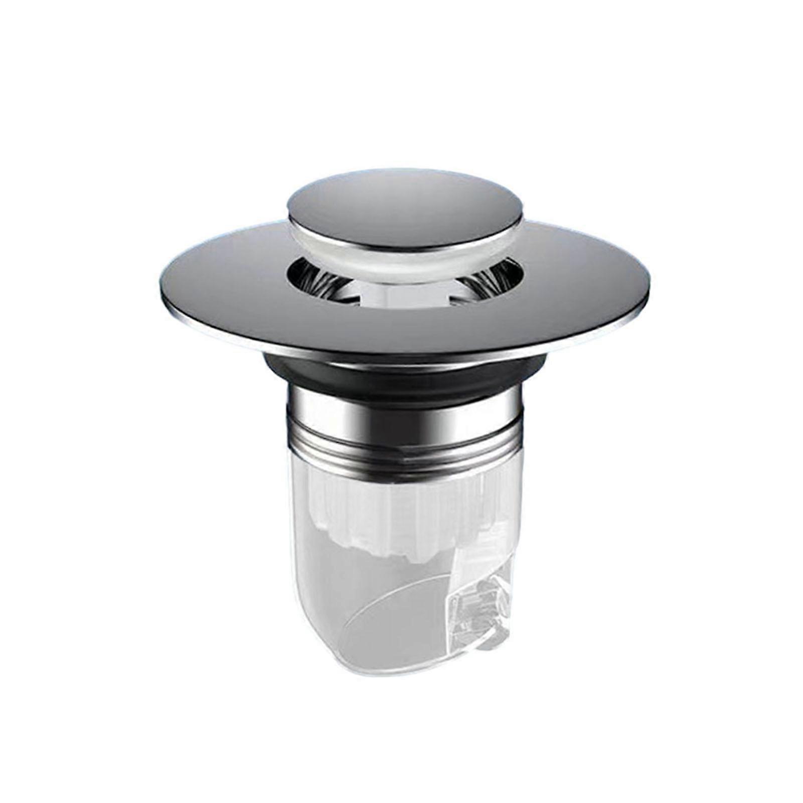 Spring-design Hand Basin Filter Non-odor Qucik Draining Sink Drainer for Home