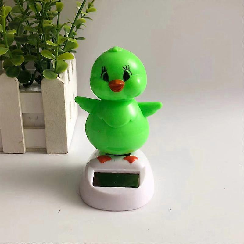 Solar Cartoon Figure Ornament for Car Dashboard Dynamic Dancing Animal Tabletop Decoration for Home Desktop Office