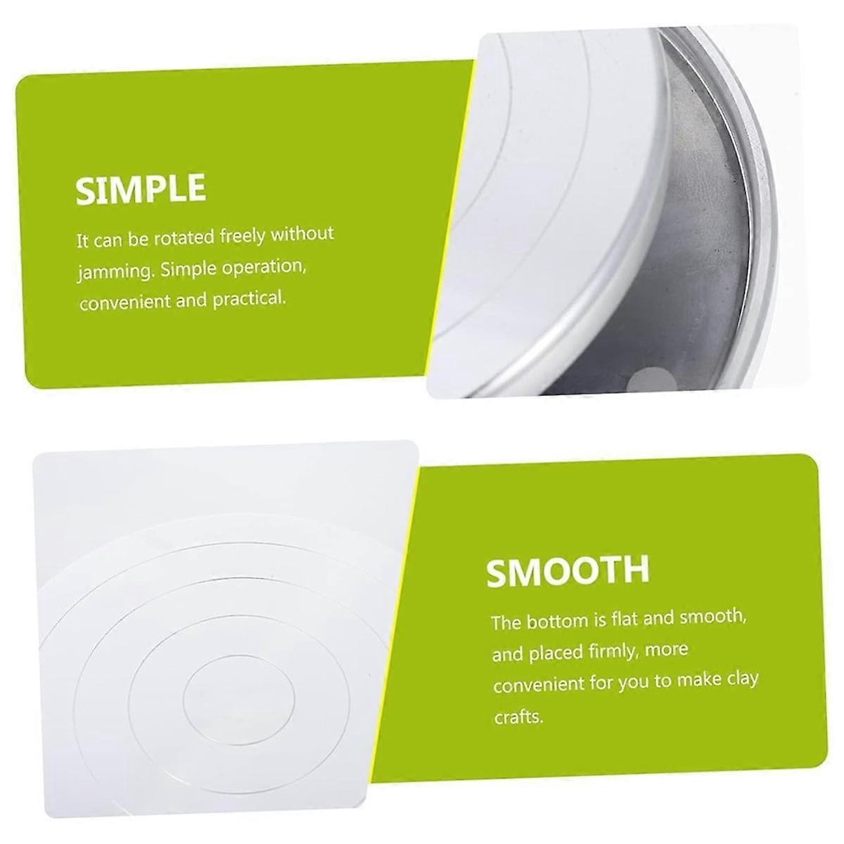 Pottery Turntable Tools for Pottery Turntable for Cake Stand Aluminium ...