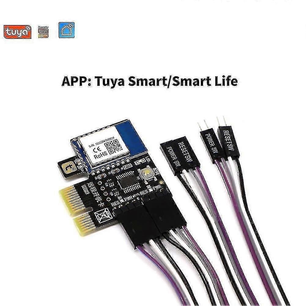 Tuya Wifi PC Power Switch Computer Remote Boot Startkort Telearbejde 2024 Ny
