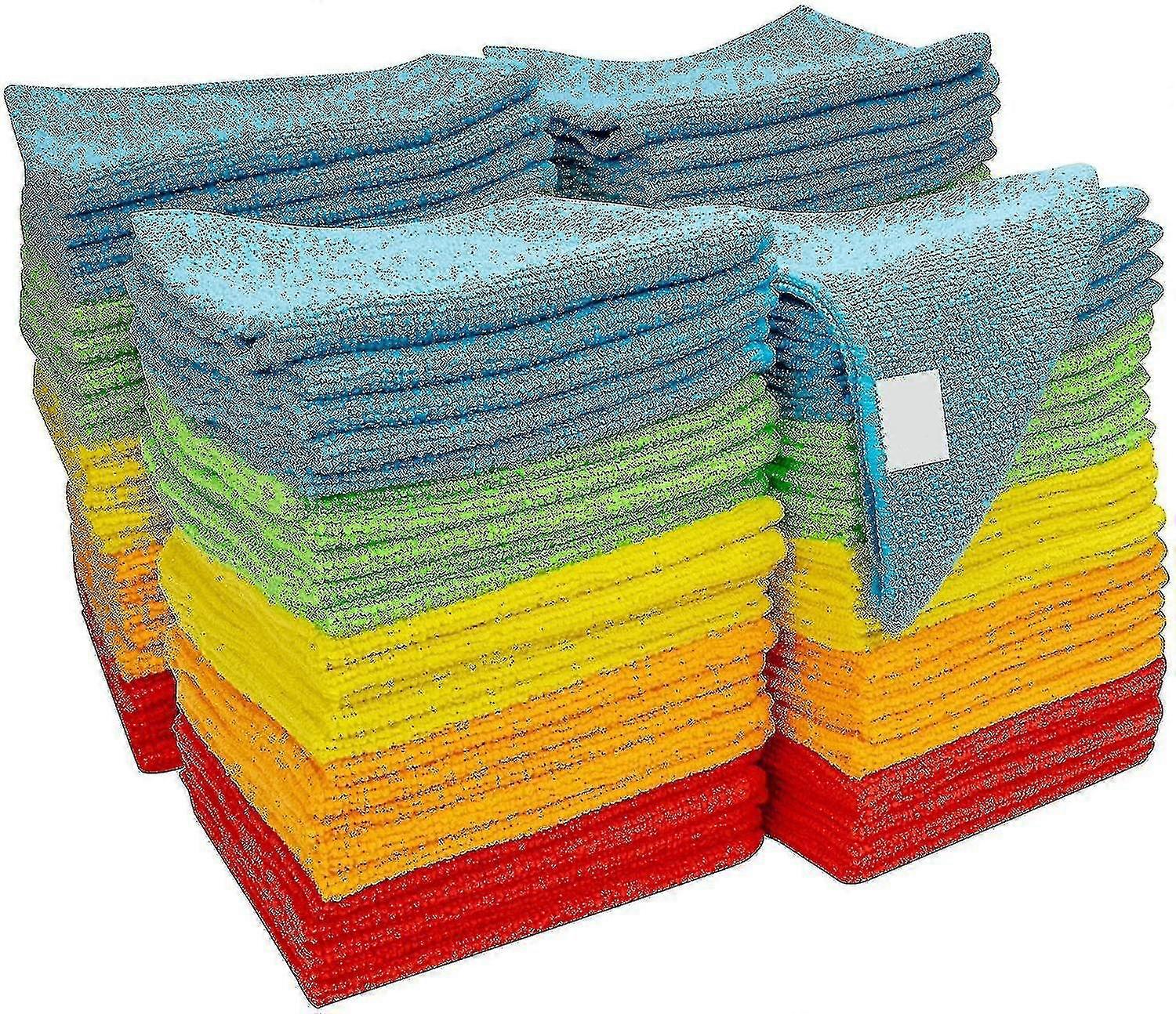 Microfiber Cleaning Cloth,pack Of 12, Size:30 X 30cm