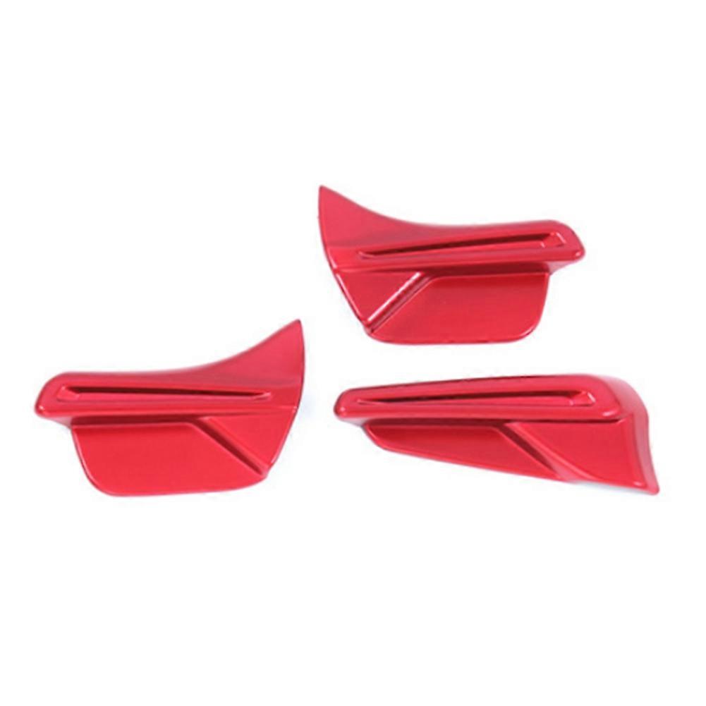 For 11Th Gen 2022 Car Seat Adjustment Switch Button Cover Trim Decoration Stickers Accessories,Red