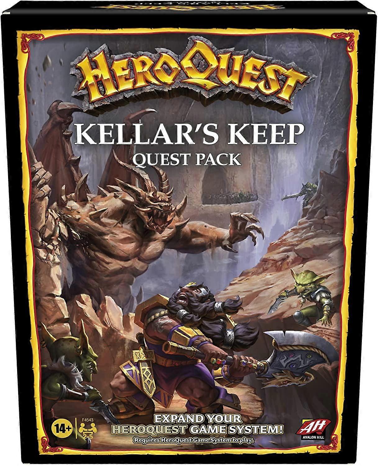 HeroQuest Kellar's Keep Expansion Pack For Board Game