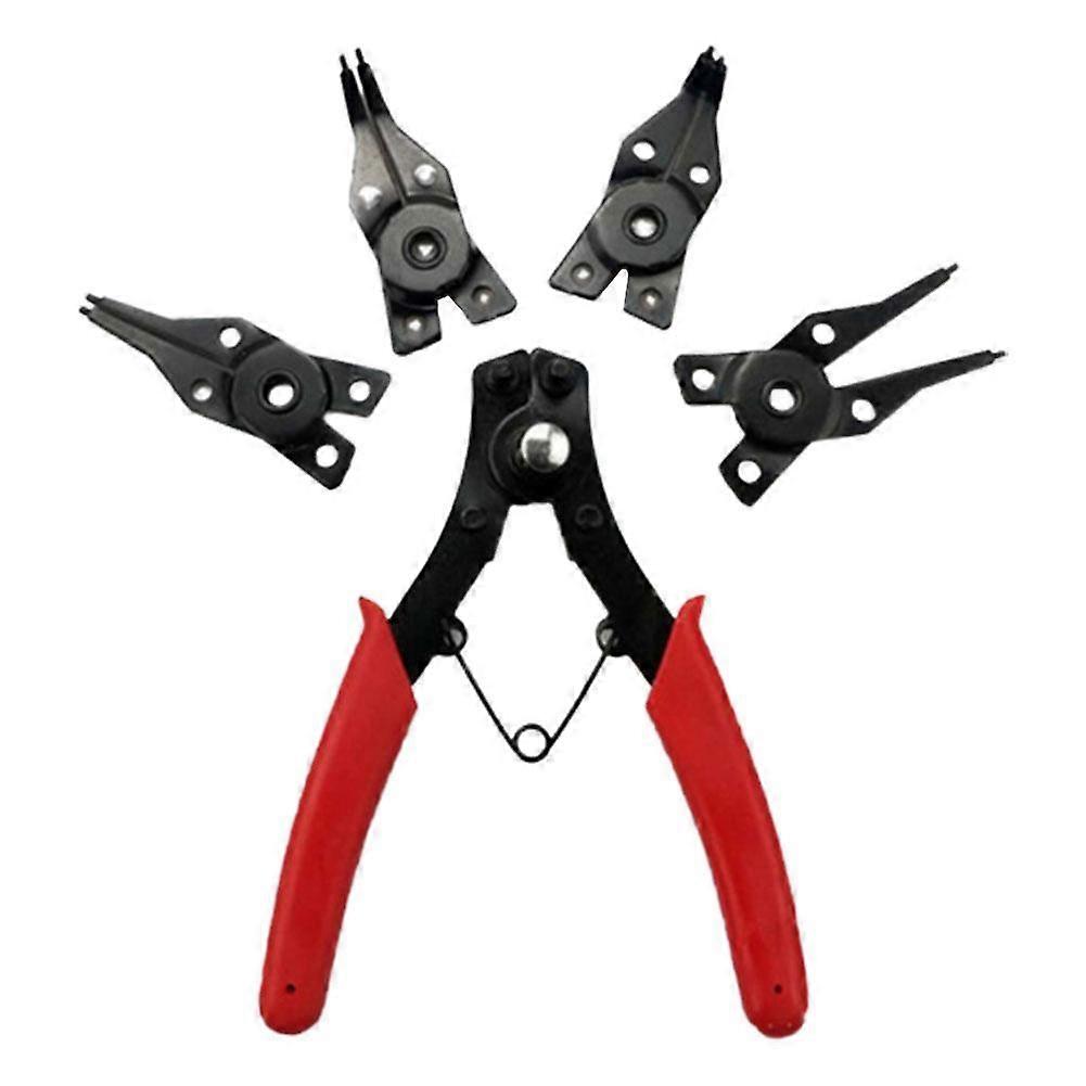 Vehicle Maintenance Tool Clamping Pliers Inside And Outside Dual-purpose 4-in-1 Set Compressor Head Cylinder Hone Compression