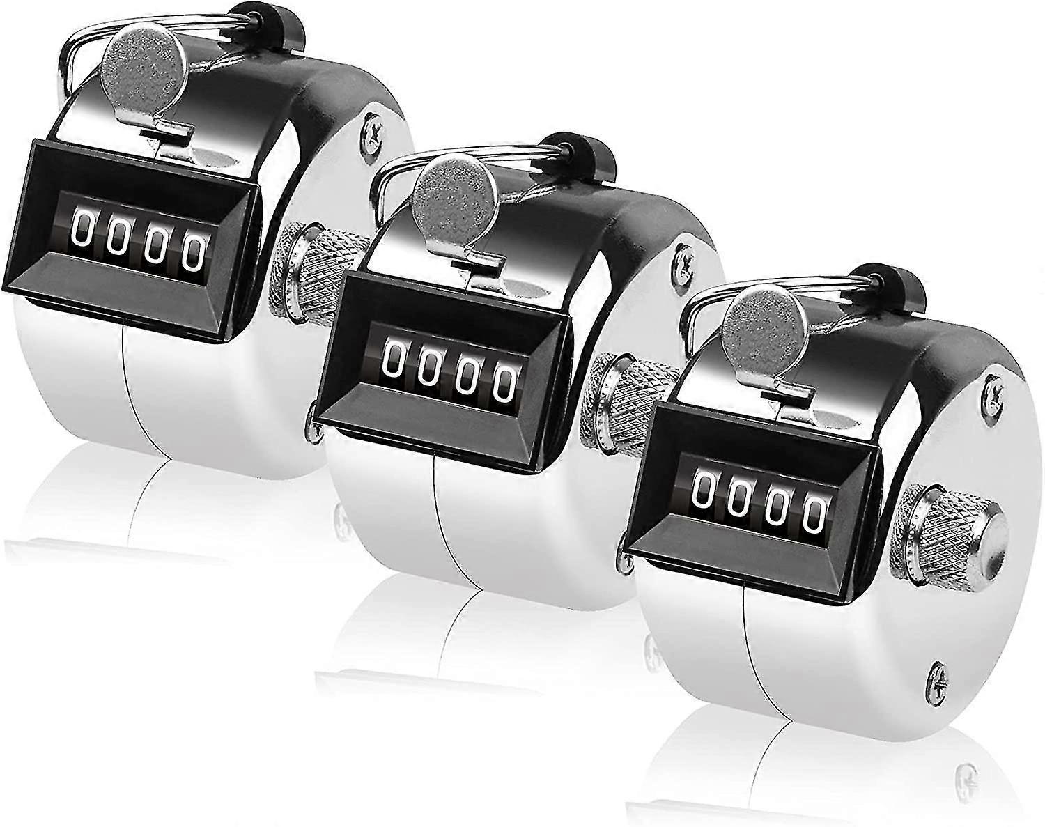 4 Digit Ratchet Counter - Manual Metal Counter - Click To Count