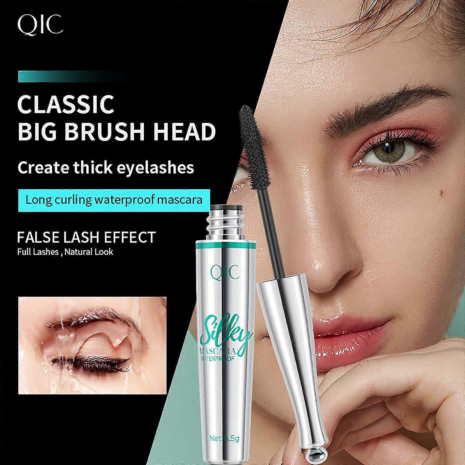 The New Thick And Long Waterproof Mascara 4d Curls And Does Not Fade