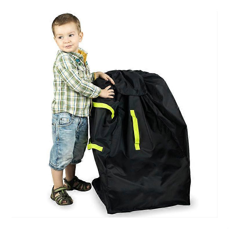 Double Stroller Bag for Airplane Travel | Oversized Ultra Durable Shell | Padded Adjustable Backpack Straps | Easy Carrying