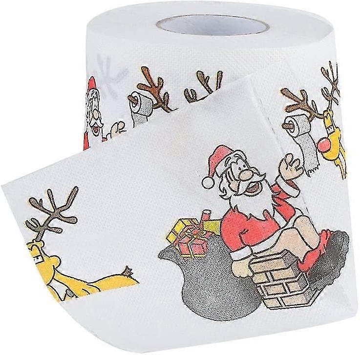 christmas pattern series printed toilet paper