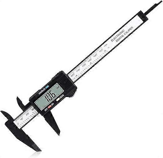 Digital Caliper, 0-150 inch Calipers Measuring Tool - Electronic Micrometer Caliper with Large LCD Screen, Auto-Off Feature, Inch and Millimeter Conv
