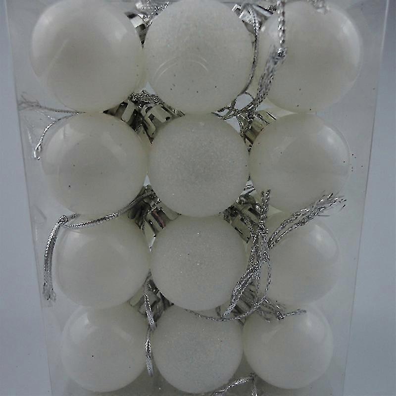 24pcs Christmas Balls Bauble Ornament Xmas Tree Hanging Party Decor