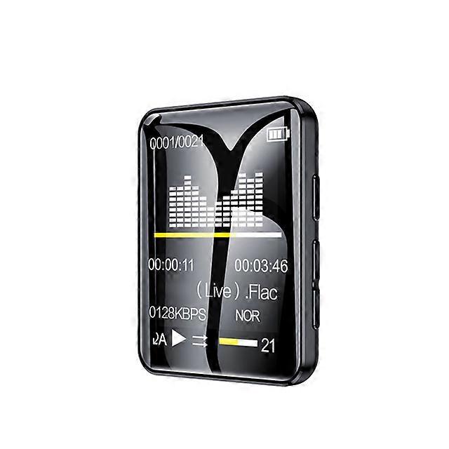 1.77 Inch Full Screen Key Press Bluetooth MP3 Player Portable Sport MP4 Video Music Walkman FM Recorder E-book with Headphone